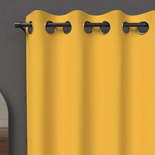 Oferta limitada: Soleil d'ocre Cortina de Ojales Occultant, Amarillo, 140 x 180 cm de 15.61 € a 15.61 € (ahorro 0.00%)