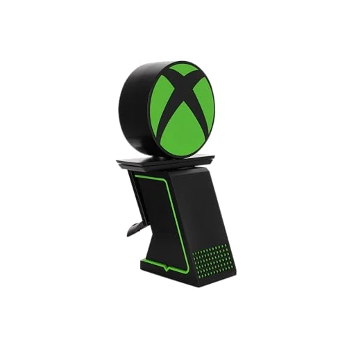 Offerta a tempo: Cableguys Ikon Xbox Supporto per Accessori Gaming e Smartphone - Supporto Multifunzione Illuminato, Compatibile con Xbox, PlayStation e la Maggior Parte dei Controller da Gioco - 0.00% da 31.69 € a 31.69 €