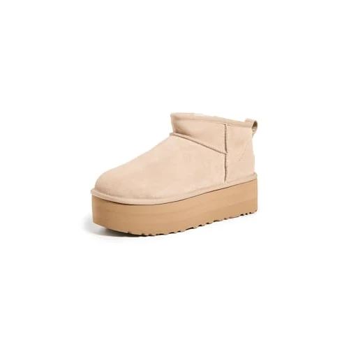 Oferta limitowana: UGG W Classic Ultra Mini Platform buty damskie, Beżowy, 35 EU z 643.23 zł na 643.23 zł (oszczędź 0.00%)