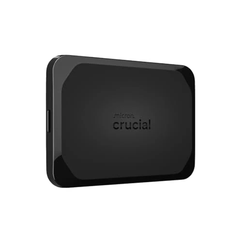 Crucial X10 Pro 2TB SSD Esterno SSD Portatile, fino a 2100MB/s Lettura e 2000MB/s Scrittura, USB-C 3.2, PC e Mac, Resistenza ad Acqua e Polvere, Unità a Stato Solido Esterno - CT2000X10PROSSD902