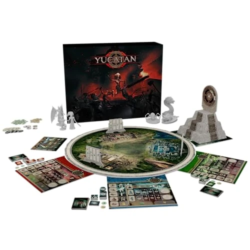 Studio Supernova - Yucatan - Jeu de Gestion des ressources et des affrontements violents, 2-4 Joueurs, 14+, édition en Italien