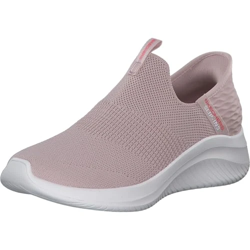 Offerta a tempo: Skechers Ultra Flex 3.0 Cozy Streak, Sneaker Donna, Rose Knit Trim, 35.5 EU - 46% da 69.99 € a 38.12 €