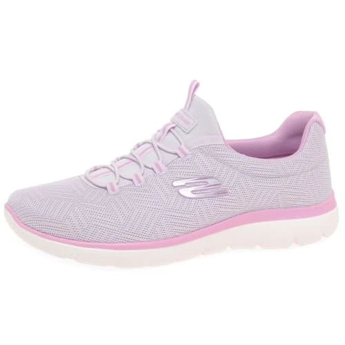 Limited offer: Skechers Women's Summits Trainers, Lavender mesh trim, 10 from 69.95 EUR to 41.89 EUR (save 40%)