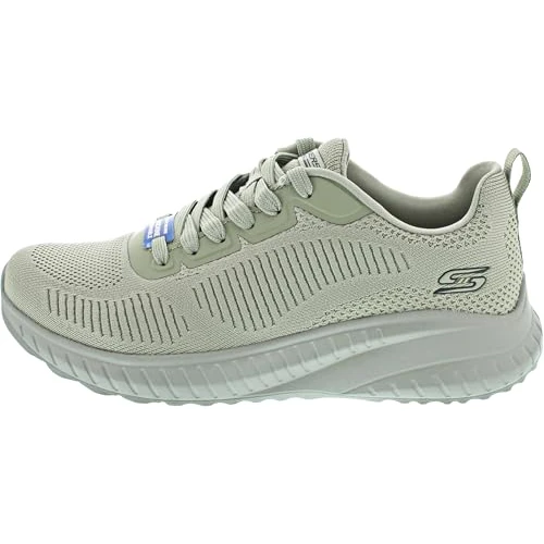 Offerta a tempo: Skechers Donna Squad Chaos Face off Trainer, Sage Engineered Knit, 39.5 EU - 0.00% da 64.99 € a 64.99 €
