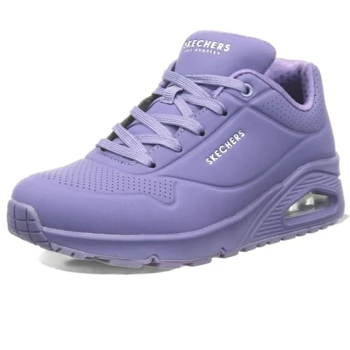 Limited-time offer: Skechers Women's Uno - Stand On Air Sneaker, White, 11 from $85.00 to $35.99 (save 57.66%)