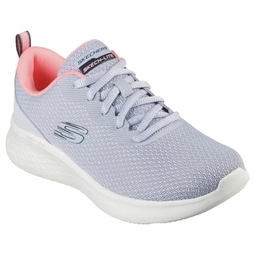 Oferta limitada: Skechers Skech-Lite Pro Best Chance, Zapatillas de Deporte Mujer, Malla de Pizarra Rosa Neón Ribete, 36 EU de 69.95 € a 39.29 € (ahorro 44%)