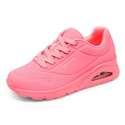 Skechers Uno Stand On Air, Scarpe da ginnastica Donna, Coral Durabuck Mesh, 38 EU