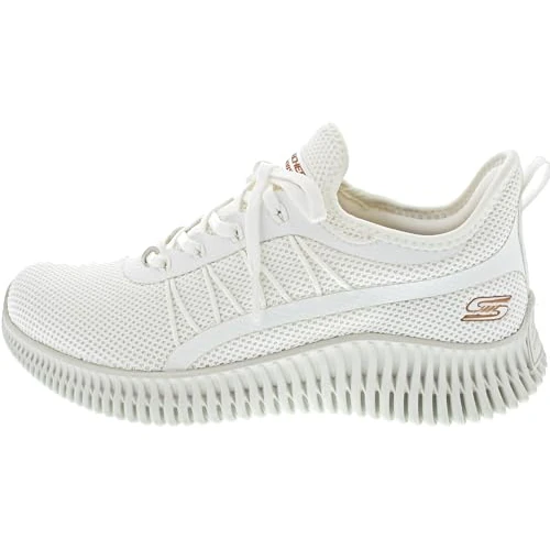 Offerta a tempo: Skechers Cordova Classic Miglior Comportamento Donna, Bordo Sintetico Lavorato a Maglia Bianco Sporco, 38 EU - 9% da 69.95 € a 63.53 €