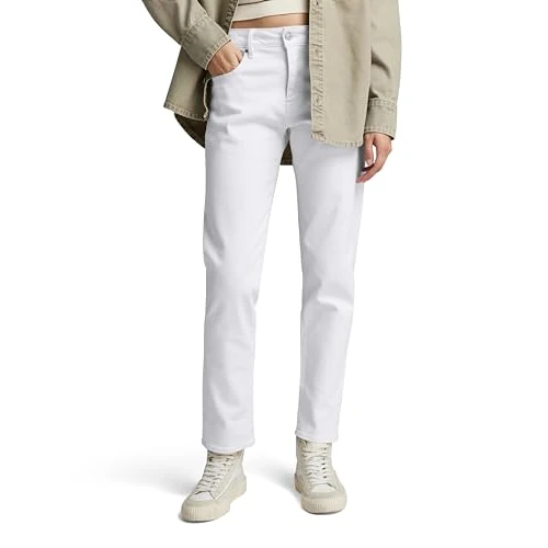 Offerta a tempo: G-STAR Kate Boyfriend Jeans Donna, Bianco (Paper White Gd D15264-c301-g547), 25W / 32L - 48% da 119.95 € a 61.85 €