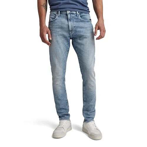 Oferta limitada: G-STAR Revend FWD Skinny Jeans Hombre, Azul (Sun Faded Nubay Blue D20071-d441-g343), 33W / 30L de 139.95 € a 65.00 € (ahorro 54%)