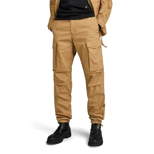 G-Star Men's Core Regular Cargo Pants, Brown (dk fawn D24309-D387-7172), 29W / 34L