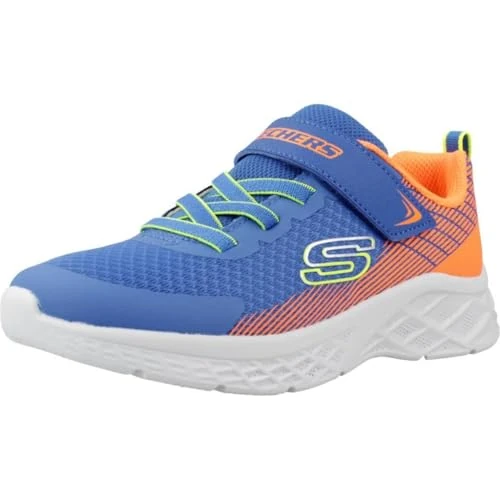 Oferta limitowana: Skechers Buty sportowe dla chłopców, Royal Textile/Syntetyczne/pomarańczowe, 35, Royal Textile Syntetyczne pomarańczowe wykończenie, 35 EU z 161.00 zł na 161.00 zł (oszczędź 0.00%)