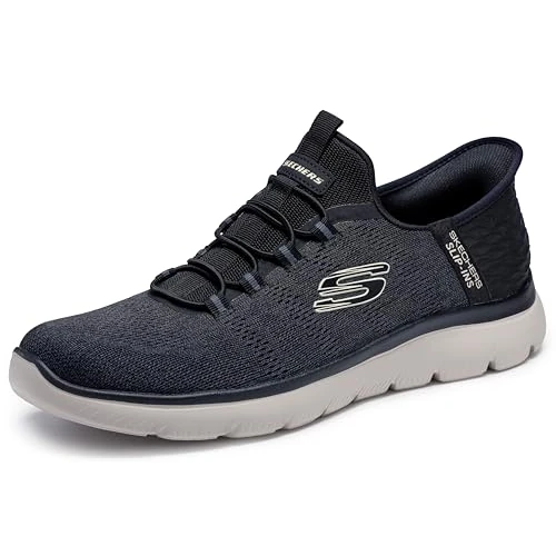 Offerta a tempo: Skechers Uomo Summits Key Pace Slip-In ALLENATRICE, Black Mesh W, 40 EU - 39% da 84.95 € a 51.92 €