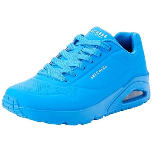 Offerta a tempo: Skechers Uno Stand On Air, Scarpe da ginnastica Uomo, Blue Durabuck Mesh, 45.5 EU - 37% da 79.95 € a 50.39 €
