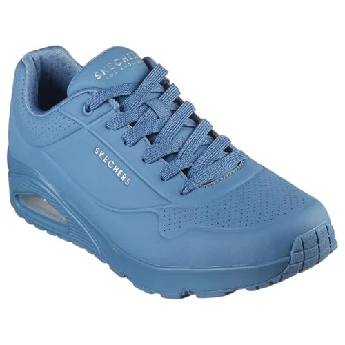 Oferta limitada: Skechers Uno Stand On Air, Zapatillas Hombre, Denim Durabuck Mesh, 42.5 EU de 79.95 EUR a 56.50 EUR (ahorro 29%)