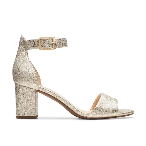 Offerta a tempo: Clarks Deva Mae Womens Champagne, 5 - 38% da 79.95 € a 49.55 €