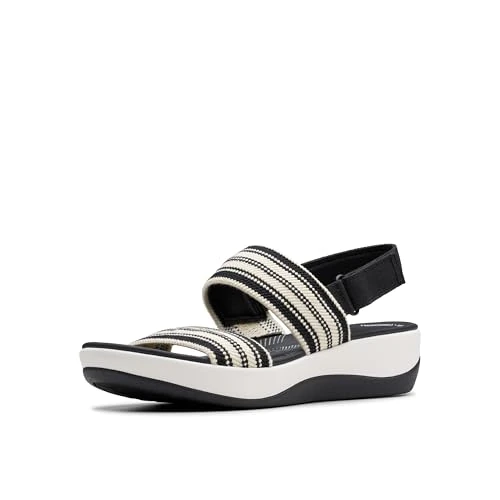 Oferta limitada: Clarks Cloudsteppers Sandals, Arla Stroll, Black, 5,5 (Women) de 54.95 € a 28.99 € (ahorro 47%)