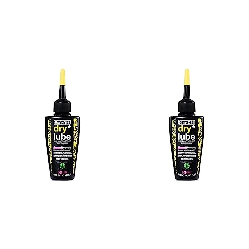 Limited-time offer: Muc-Off Dry Chain Lube, 50 Millilitres - Biodegradable Bike Chain Lubricant, Suitable For All Types Of Bike - Formulated For Dry Weather Conditions (Pack of 2) from 15.00 GBP to 11.98 GBP (save 20%)
