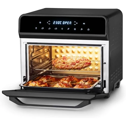 Oferta limitada: Ufesa Magnum Freidora de Aire sin Aceite Airfryer de 23 L, Doble Resistencia, Ahorro Energético, 8 Programas, Rostisserie,1800 W, Digital, Temperatura 230º C, 6 Accesorios Incluidos, Cuerpo Metálico de 147.02 EUR a 147.02 EUR (ahorro 0%)