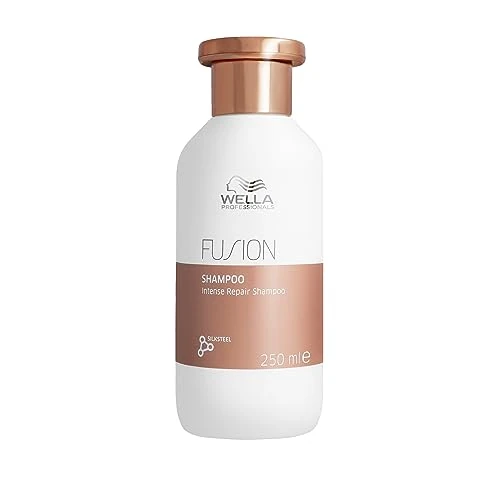 WELLA Professionals Fusion Intense Repair Deep Cleansing Shampoo - Repairing Hair Care for Broken Ha