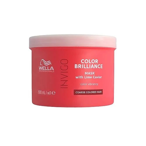 Offerta a tempo: Wella Professionals Color Brilliance Maschera Capelli - Trattamento Protettivo e Illuminante per Capelli Spessi e Grossi - Hair Mask con Vitamina E per Colore Intenso e Brillantezza, 500 ml - 53% da 42.20 € a 19.89 €