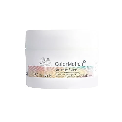 Offerta a tempo: Wella Professionals ColorMotion+ Maschera capelli Structure+ - Per capelli trattati - Maschera per luminosità e morbidezza fino a 8 settimane 150 ml - 40% da 27.00 € a 16.20 €