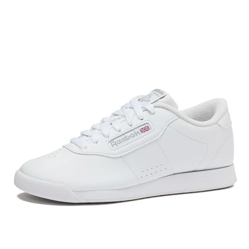 Zeitlich begrenztes Angebot: Reebok Damen Princess Sneaker,Us White,41 EU von 75.00 € auf 48.92 € (35% Rabatt)