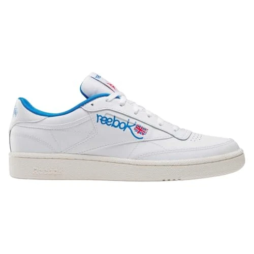 Limited-time offer: Reebok Unisex Adult Club C 85 FTWWHT/Chalk/KINBLU 6.5 White from 87.90 GBP to 87.90 GBP (save 0%)