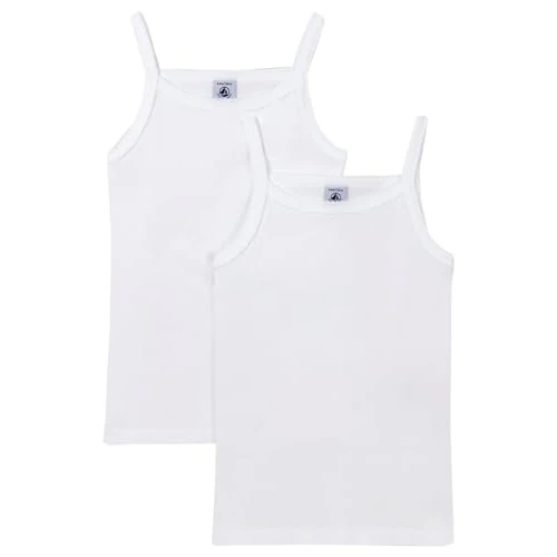 Limited-time offer: Petit Bateau Girls A01f9 Braces Shirts, Variante 1 (New), 2 Years UK from 23.99 £ to 23.99 £ (save 0.00%)