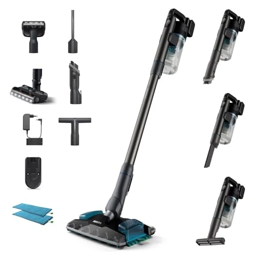 Offre limitée : PHILIPS Aspirateur sans Fil 8000 Série Pet, 6en1, 80 mins, PowerCyclone 12 de 449.99 € à 427.20 € (5% de remise)
