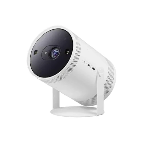 Offerta a tempo: Samsung The Freestyle 2nd generation LFF3C Proiettore Portatile FHD Wi-Fi, Schermo Fino a 100'', USB, Auto Focusing e Leveling, Suono a 360°, Smart TV, Bianco, 2023 - 36% da 549.00 € a 349.00 €