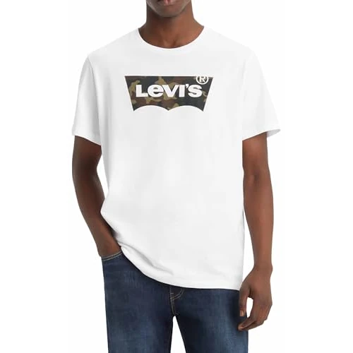 Oferta limitowana: Levi's Dzianiny męskie, Hm Ssnl Filll White, XS z 86.57 zł na 86.57 zł (oszczędź 0.00%)
