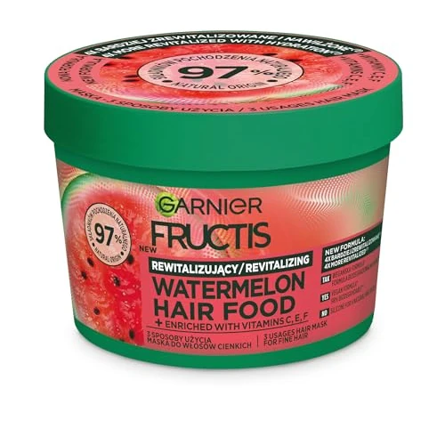 Limitiertes Angebot: Garnier Fructis Hair Food Watermelon Feines Haarmaske 400ml von 6.87 EUR auf 6.87 EUR (Spare 0%)
