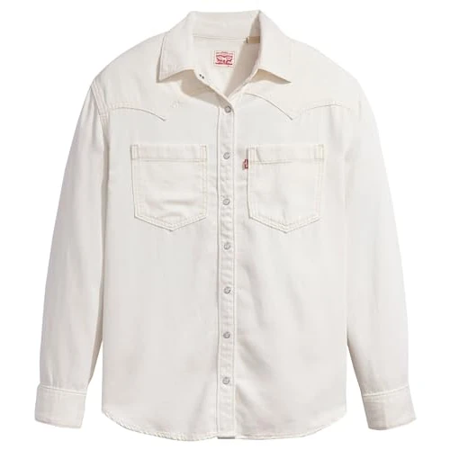 Teodora Western Shirt Ecru Crew 6