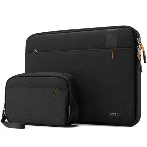 Tijdelijke aanbieding: Inateck Unisex LB01011-13S-BK laptophoes, zwart, 13 inch voor MacBook Air/Pro van 24.42 EUR naar 24.42 EUR (korting 0%)