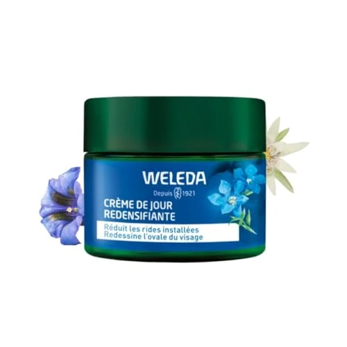 Offerta a tempo: Weleda Crema Viso Giorno Contouring Genziana Blu, Riduce le Rughe Profonde, Rassoda il Collo e la Pelle Tendente al Cedimento, 40 ml - 29% da 21.84 € a 15.51 €