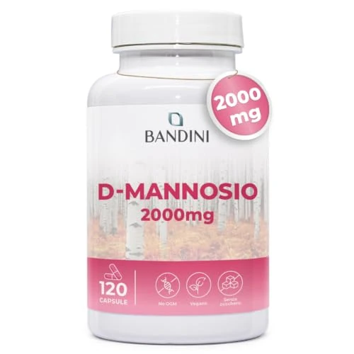 Offerta a tempo: Bandini® D Mannosio per Cistite, 2.000 mg D-Mannosio Puro per Dose - 5% da 16.90 € a 15.99 €