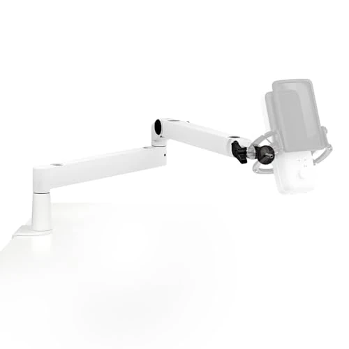 Limited-time offer: Elgato Wave Mic Arm LP White - Premium Low Profile Microphone Arm with Cable Management, Desk Clamp, Versatile Mounting and Fully Adjustable, perfect for Podcast, Streaming, Gaming, Home Office from 79.99 £ to 64.99 £ (save 19%)