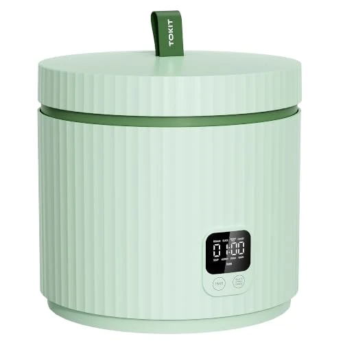 Oferta limitada: TOKIT Arrocera 1,5L Multifunciones para 1 a 3 personas Olla interior antiadherente con revestimiento cerámico para el arroz (Vert Avocat) de 59.99 € a 59.99 € (ahorro 0.00%)