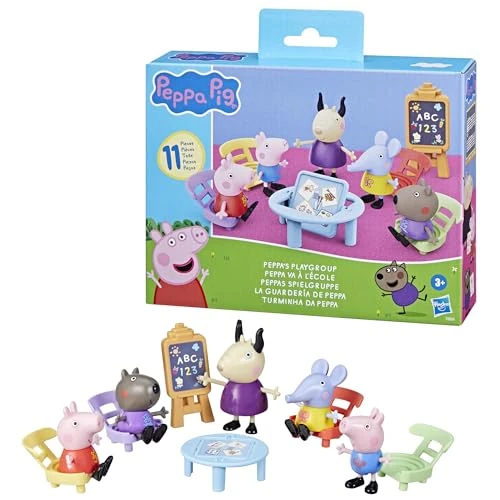 期間限定オファー: Peppa Pig ペッパピッグ Peppa's Playgroup Playset F88685L3 通常価格 17.99 JPY セール価格 16.79 JPY (割引 7%)