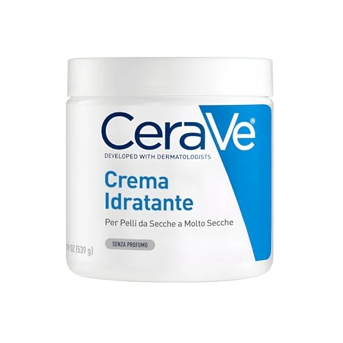 CeraVe Lichaamsverzorging Hydraterende Balsem, 562 ml, vochtinbrengende crème 48 uur, lichaam, gezicht, handen met hyaluronzuur voor droge tot zeer droge huid