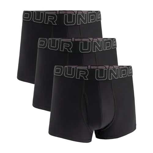 Zeitlich begrenztes Angebot: Under Armour Herren Tech Performance Boxershorts im 3er-Pack, 8 cm Beinlänge – atmungsaktiv, feuchtigkeitsableitend, weiches Tragegefühl, ganztägiger Komfort, Schwarz, M von 39.00 € auf 34.95 € (10% Rabatt)