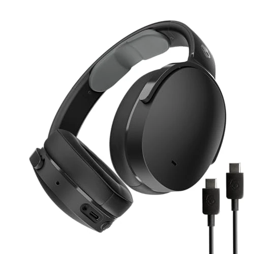 Offerta a tempo: Skullcandy Hesh Evo Cuffie Wireless Over-Ear con Microfono, 36 Ore di Autonomia, Compatibili con iPhone, Android e Dispositivi Bluetooth - Nero - 37% da 78.90 € a 49.99 €
