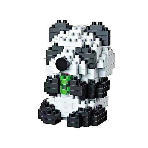 Offerta a tempo: NOOLY Bambini Adulto Set di Blocchi da Costruzione di Animali per La Decorazione di Casa e Ufficio KLJM-10 (Panda,239 Pezzi) — 20% da 18,99 € a 15,19 €