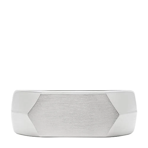 Limited-time offer: Fossil Men's Stainless Steel Band Rings from 11.70 £ to 11.70 £ (save 0.00%)