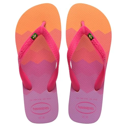 Havaianas Brasil Fresh, Sandalias Unisex Adulto, Peach, 41/42 EU