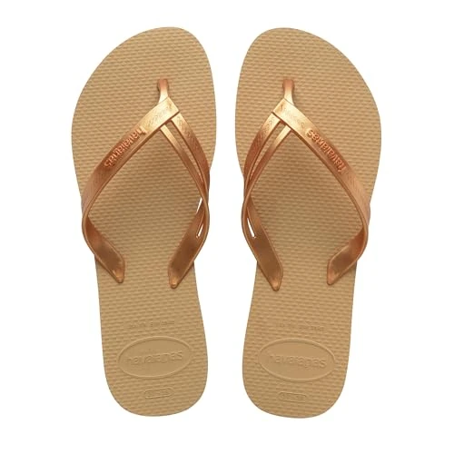 Zeitlich begrenztes Angebot: Havaianas Elegance Damen FlipFlop Golden 37 EU von 20.00 € auf 20.00 € (0.00% Rabatt)
