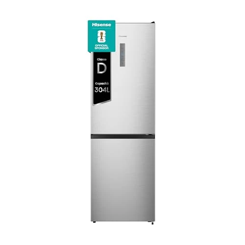 Hisense Refrigerator 304 litres H185 No Frost Stainless Steel - D RB390N4CCD1