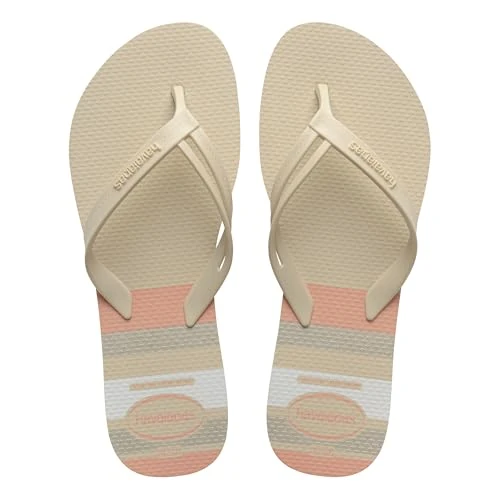 Havaianas - Elegance Print, Tongs Élégantes, Durables et Confortables, avec Lanières Élégantes et Semelle Antidérapante, Femme