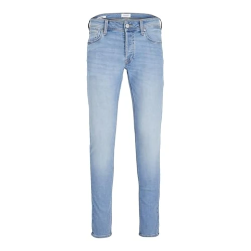Offerta a tempo: Jack & Jones Jjiglenn JJORIGINALE SQ 330 Noos, Blu Denim, 34W x 34L - 29% da 29.99 € a 21.44 €